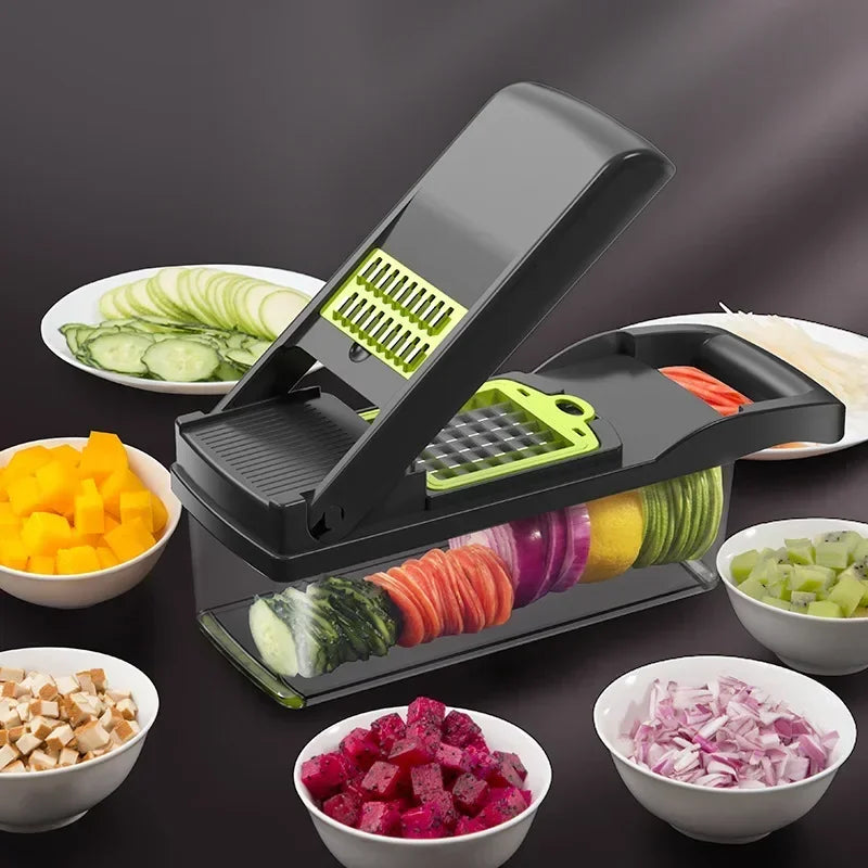 14/16 in 1 Multifunctional Vegetable Chopper / Vegetable Slicer