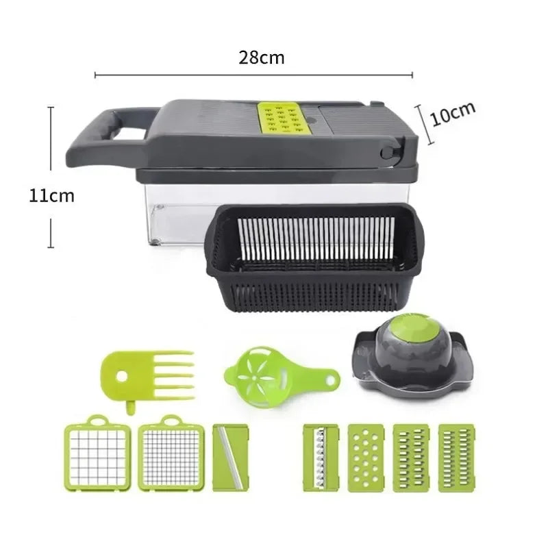 14/16 in 1 Multifunctional Vegetable Chopper / Vegetable Slicer