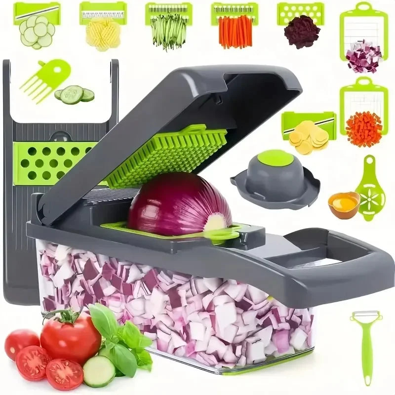 14/16 in 1 Multifunctional Vegetable Chopper / Vegetable Slicer